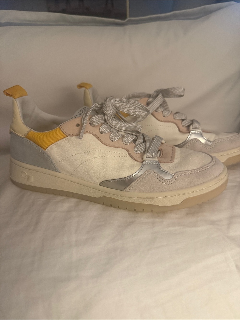 ONCEPT Phoenix sneakers in the Rose Multi colorway
Paid $300 for them